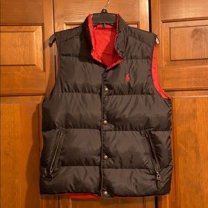 Reversible down vest